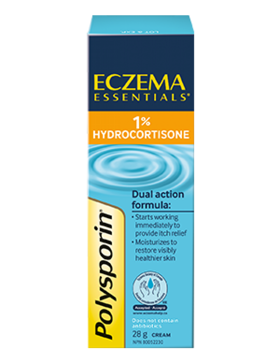 Polysporin Eczema Essentials 1 Hydrocortisone AntiItch Cream 28 g