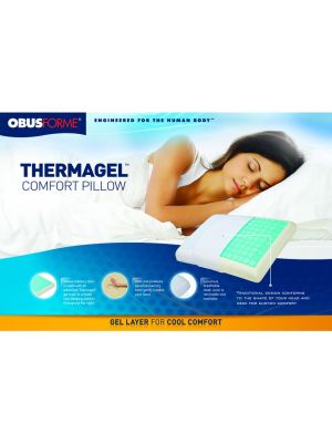 Obus Forme Thermagel Memory Foam Comfort Pillow 