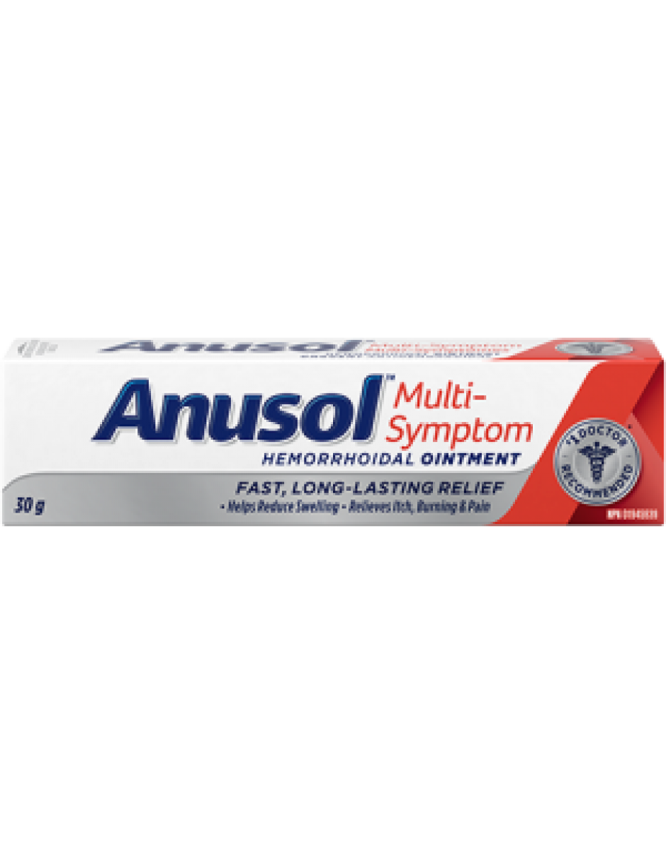 Anusol Multi Symptom Hemorrhoidal Ointment 30 G Davisville Home