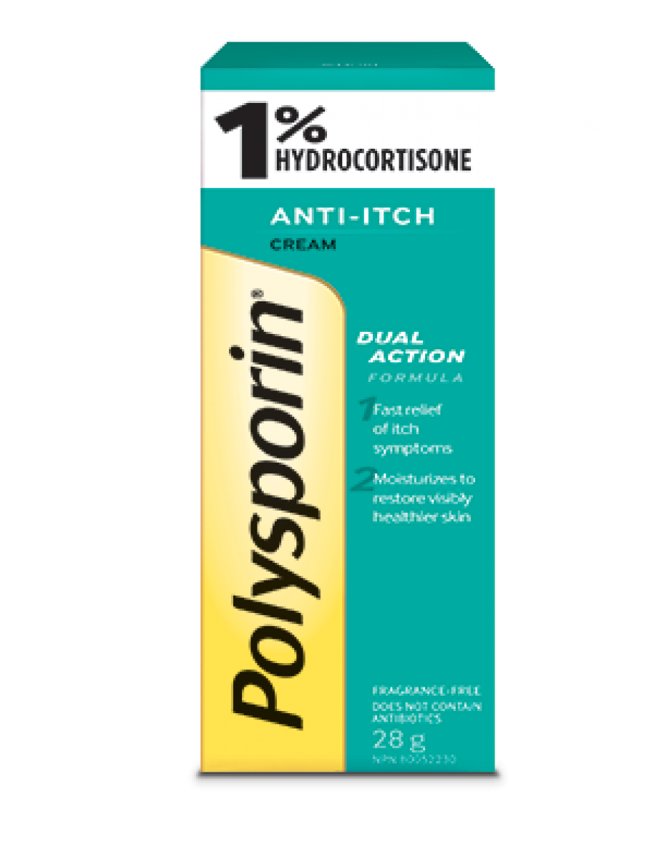 Polysporin 1 Hydrocortisone Anti Itch Cream 28 G Davisville Home